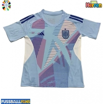 Spanien Torwart Heimtrikot EM 2024 Kurzarm